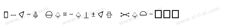 Exima Geometric Reg字体转换